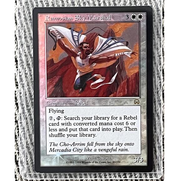Ramosian Sky Marshal – Meridian Foil – Magic: The Gathering - Picture 1 of 3